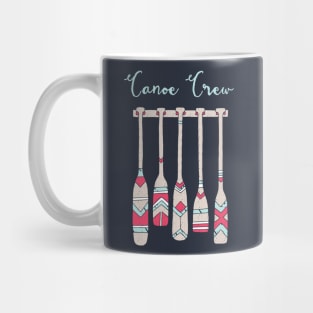 Canoe Crew T-shirt Design Mug